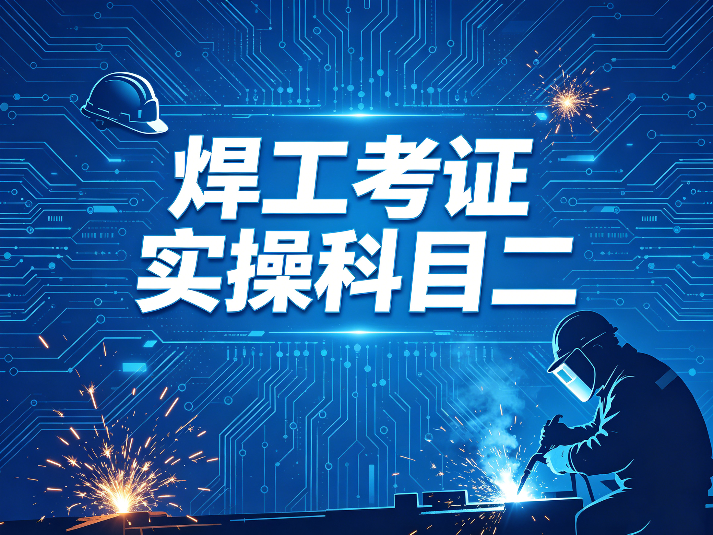 焊工考证实操科目二考点